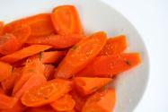 Honey Ginger Carrots with Citrus Salt