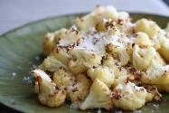 Roasted Cauliflower with Parmesan
