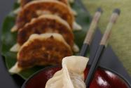 Pan Fried Pork and Shrimp Potstickers