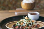 Red Lantern Grilled Sirloin with Chile, Garlic, and Ginger