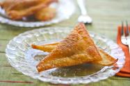 Sweet Pumpkin Fried Wonton Desserts