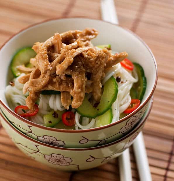 Asian Sesame Chicken Noodle Salad Asian Sesame Chicken Noodle Salad