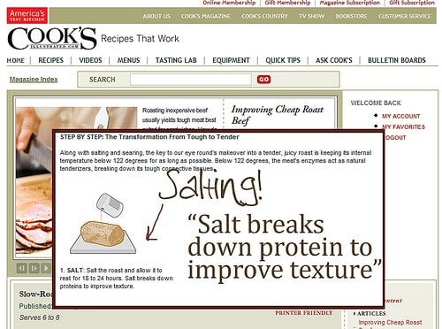 How Salting Steaks Work