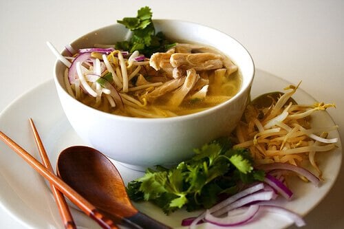 and  Noodle vietnamese Recipes chicken Chicken recipe Steamy Pho Vietnamese Ga: Kitchen Soup   noodles