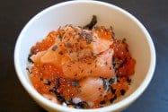 Salmon and Ikura Donburi