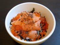 Salmon and Ikura Donburi