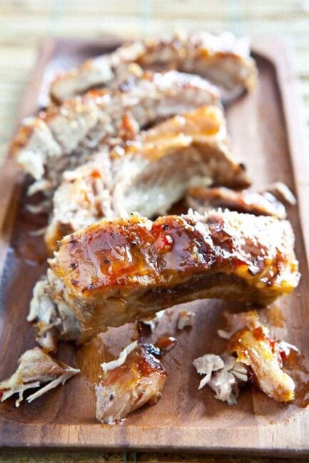 Fall off the Bone Baby Back Ribs with Sweet Chili Sauce - Steamy ...