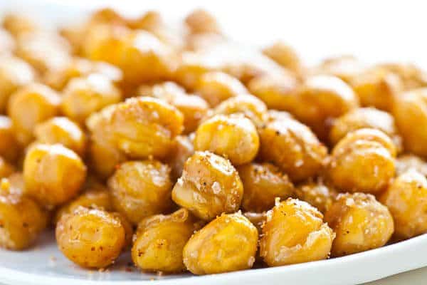 Crispy Roasted Chickpeas Recipe | Steamy Kitchen