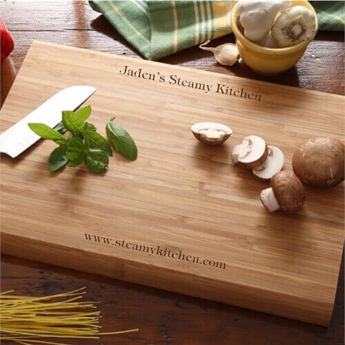 personalized cutting board