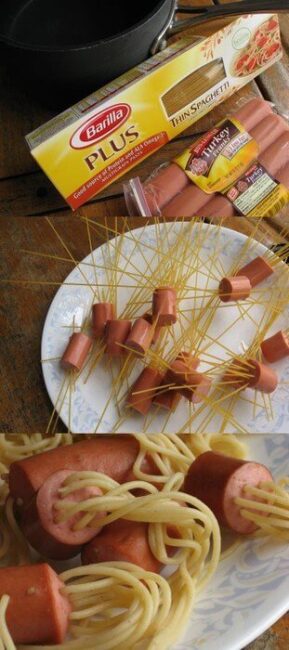 Most creative way to serve spaghetti - Steamy Kitchen Recipes