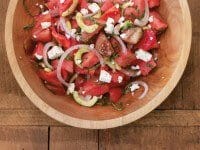 Tomato-Watermelon-Salad