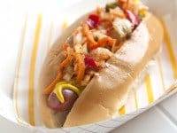 Hot Dogs with Kimchi Relish Recipe