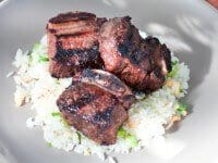 Kalbi Ribs with Macadamia Nut Rice Recipe1