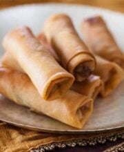 Chinese Spring Rolls with Chicken Recipe