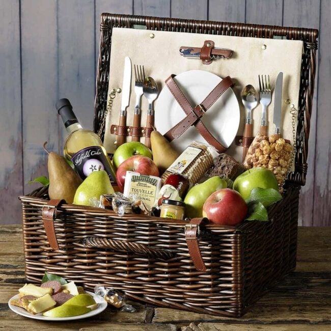 Giveaway: Summer Picnic Basket from The Fruit Company - Steamy Kitchen