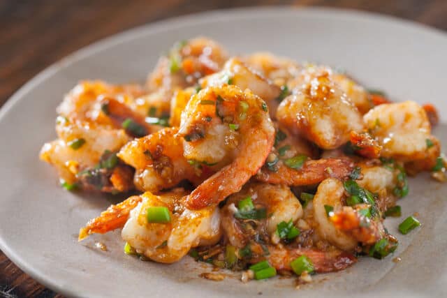 Garlic Ginger Shrimp Stir Fry Recipe Steamy Kitchen