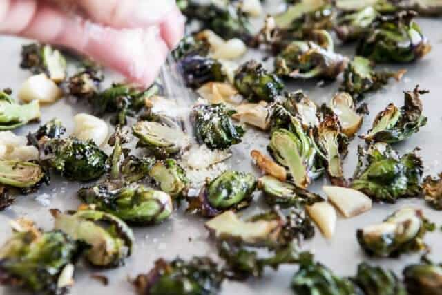 Roasted Kale Sprouts Kalette Garlic Recipe
