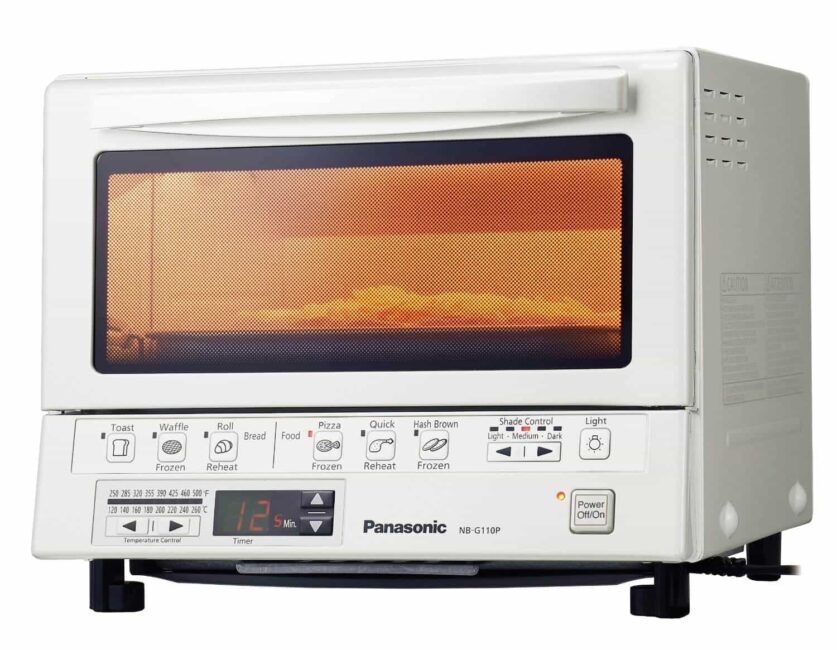 Panasonic NBG110PW FlashXpress Toaster Oven Review Steamy Kitchen