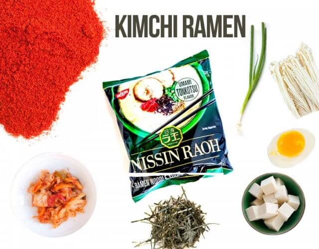 kimchi-ramen-recipe-ingredients