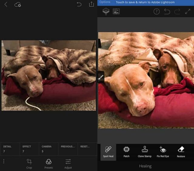 Adobe Mobile Photoshop Fix & Lightroom