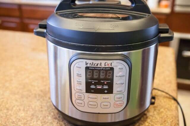 chinese sausage brown rice pressure cooker recipe-2-5935