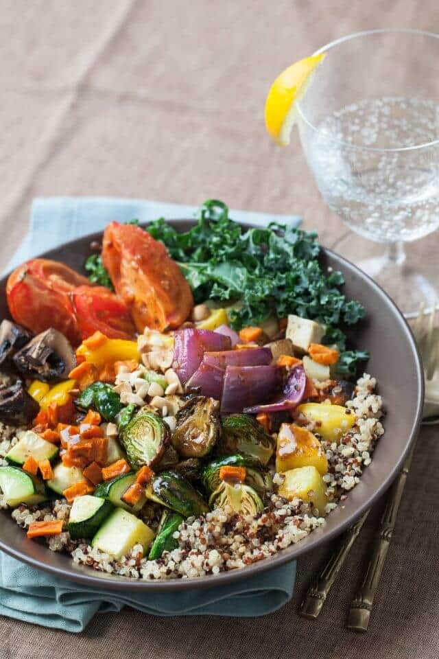 Roasted Vegetable Buddha Bowl Recipe