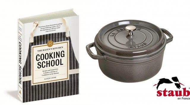 Haven’s Cooking School + Staub 5.5 Quart Round Cocette Giveaway ($315)