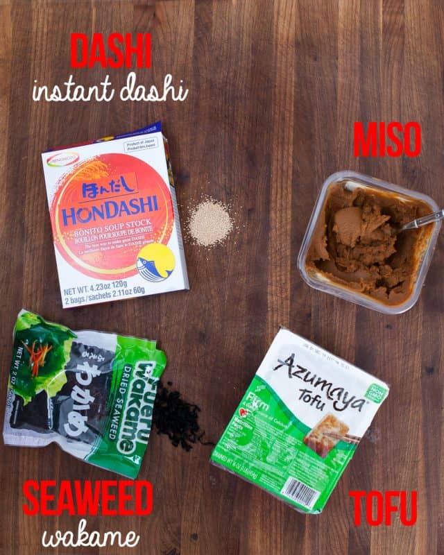 more ingredients for miso soup recipes