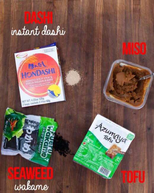 more ingredients for miso soup recipes