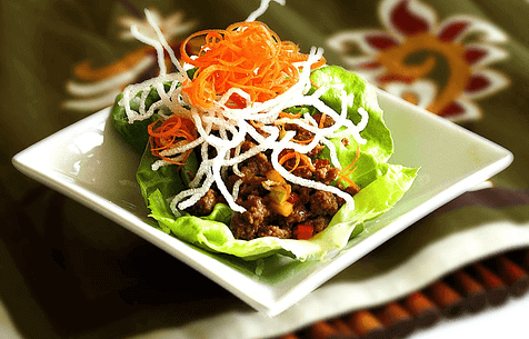 Asian Lettuce Cups Recipe with Ground Turkey & Green Apple