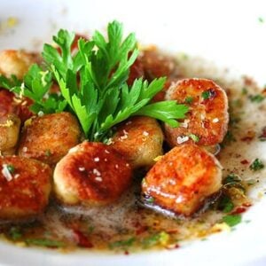 Pan-Fried Lemon Ricotta Gnocchi