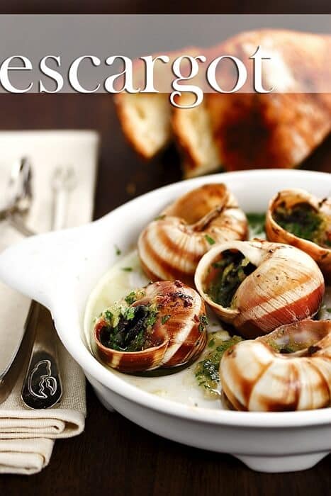 Escargot - Snails - Cook Savor Celebrate