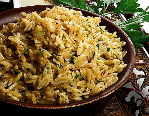 Orzo with Brown Butter and Cinnamon