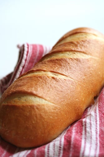 My bread making skills need work but the cast iron French bread