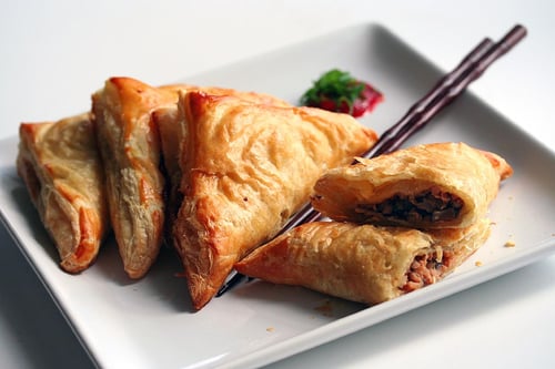 Chinese BBQ Chicken Pastries