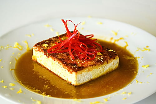 Crispy Tofu with Citrus Soy