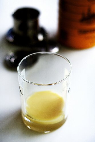 Vietnamese Iced Coffee (Cafe Sua Da) - start with condensed milk