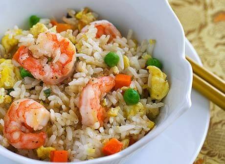 rice in bowl