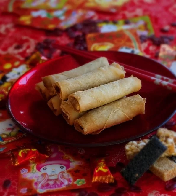 Shrimp Egg Roll in a Bowl - Snacking in Sneakers