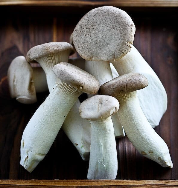 King Oyster Mushroom and Shimeji Mushroom and Shitake Mushroom O