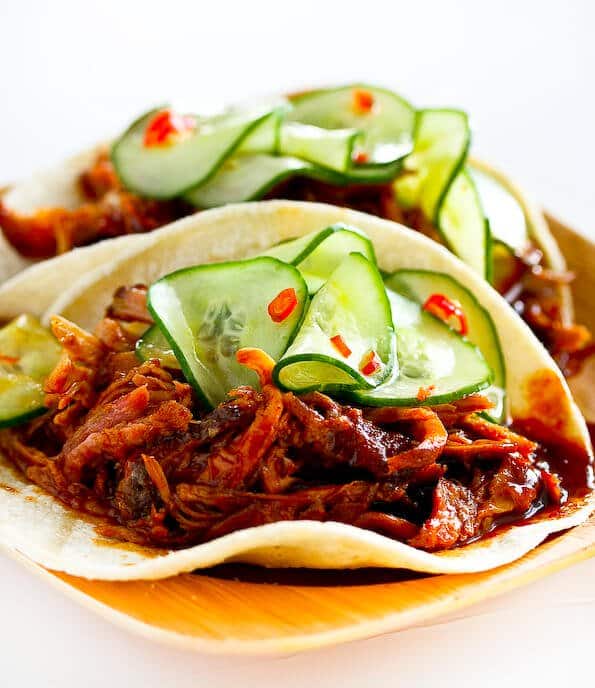 Korean Style Tacos with Kogi BBQ Sauce - Steamy Kitchen Recipes