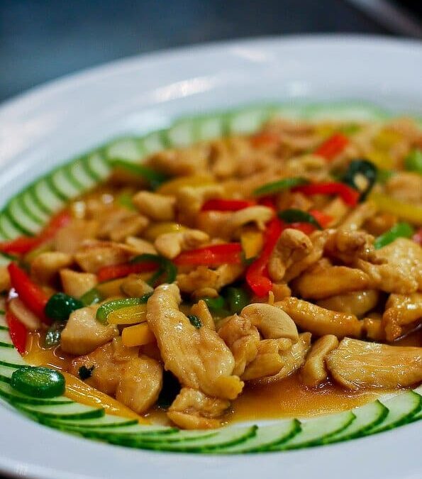 Thai Basil Chicken with Cashew
