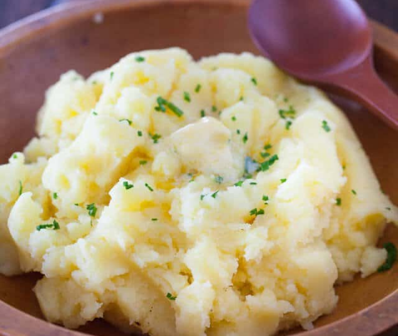 Mashed Potatoes without Milk Recipe