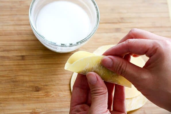 Chinese Boiled Pork Dumplings Recipe - How to fold