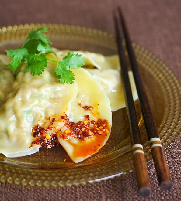 Chinese Boiled Pork Dumplings Recipe