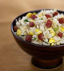 steamy-kitchen-book-tour-chinese-sausage-fried-rice