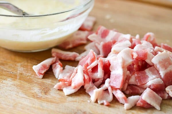 Bacon Peas Pasta Recipe