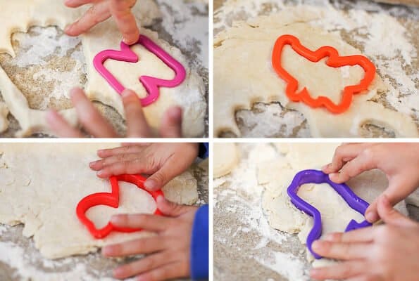 The Pioneer Woman's Buttermilk Biscuit Recipe Making shapes