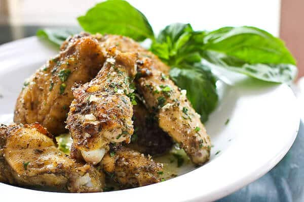 parmesan garlic wings