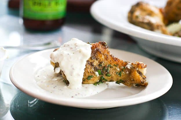 Baked Parmesan Garlic Chicken Wings Recipe